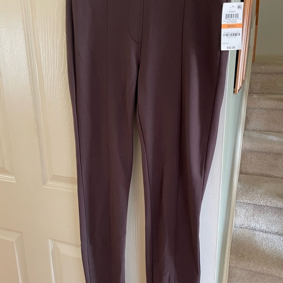 Dark Brown pants size small with 2 back pockets. 26” inseam - Picture 2 of 2
